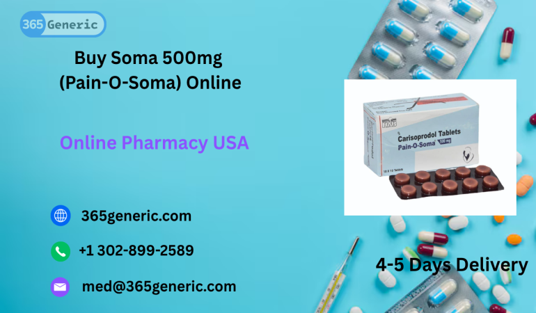 Buy Soma 500mg Online | Free Delivery USA