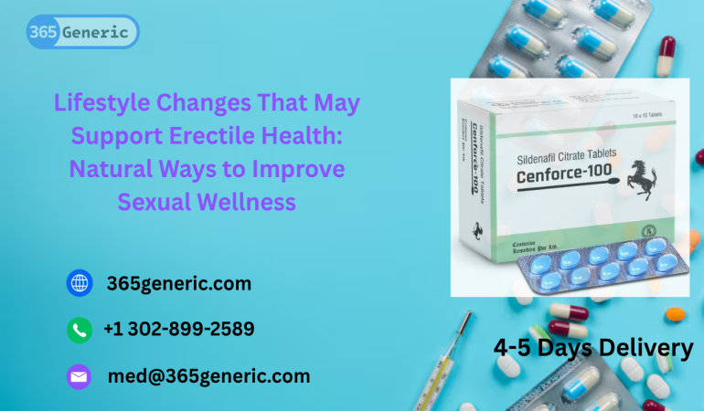 Lifestyle Changes That May Support Erectile Health