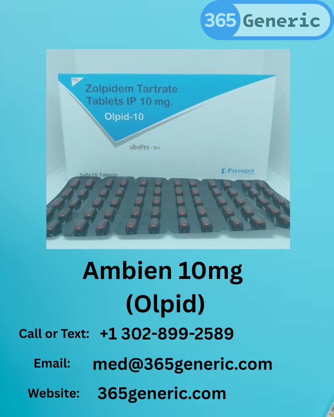 Buy Ambien 10mg Online | Fast Delivery USA
