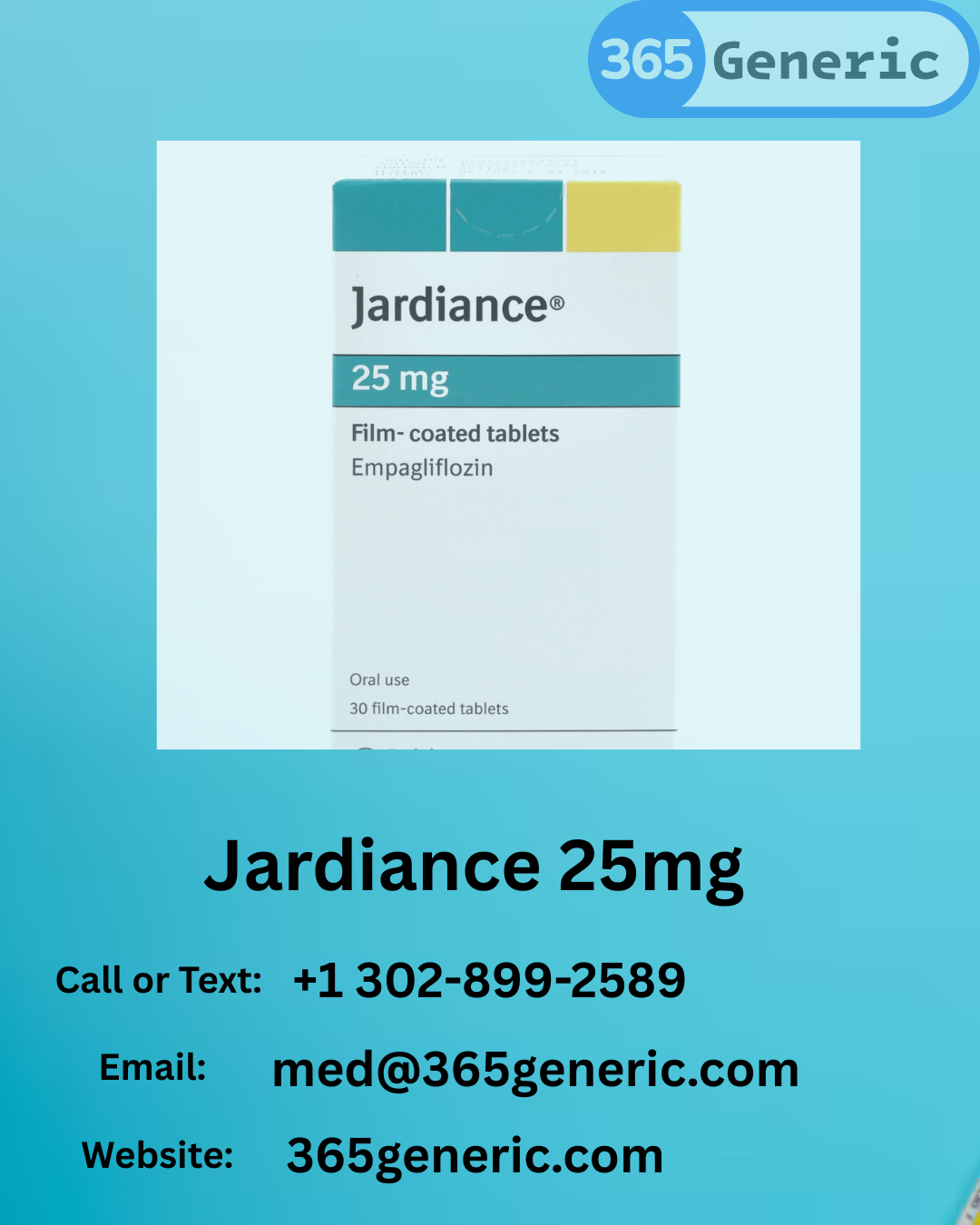 Jardiance 25 mg: Uses, Benefits, Dosage Information, Side Effects & Safety Guide