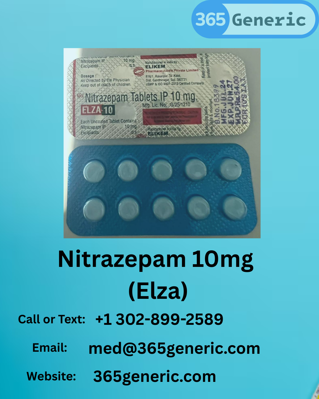 Buy Nitrazepam 10mg Online | Fast Delivery USA