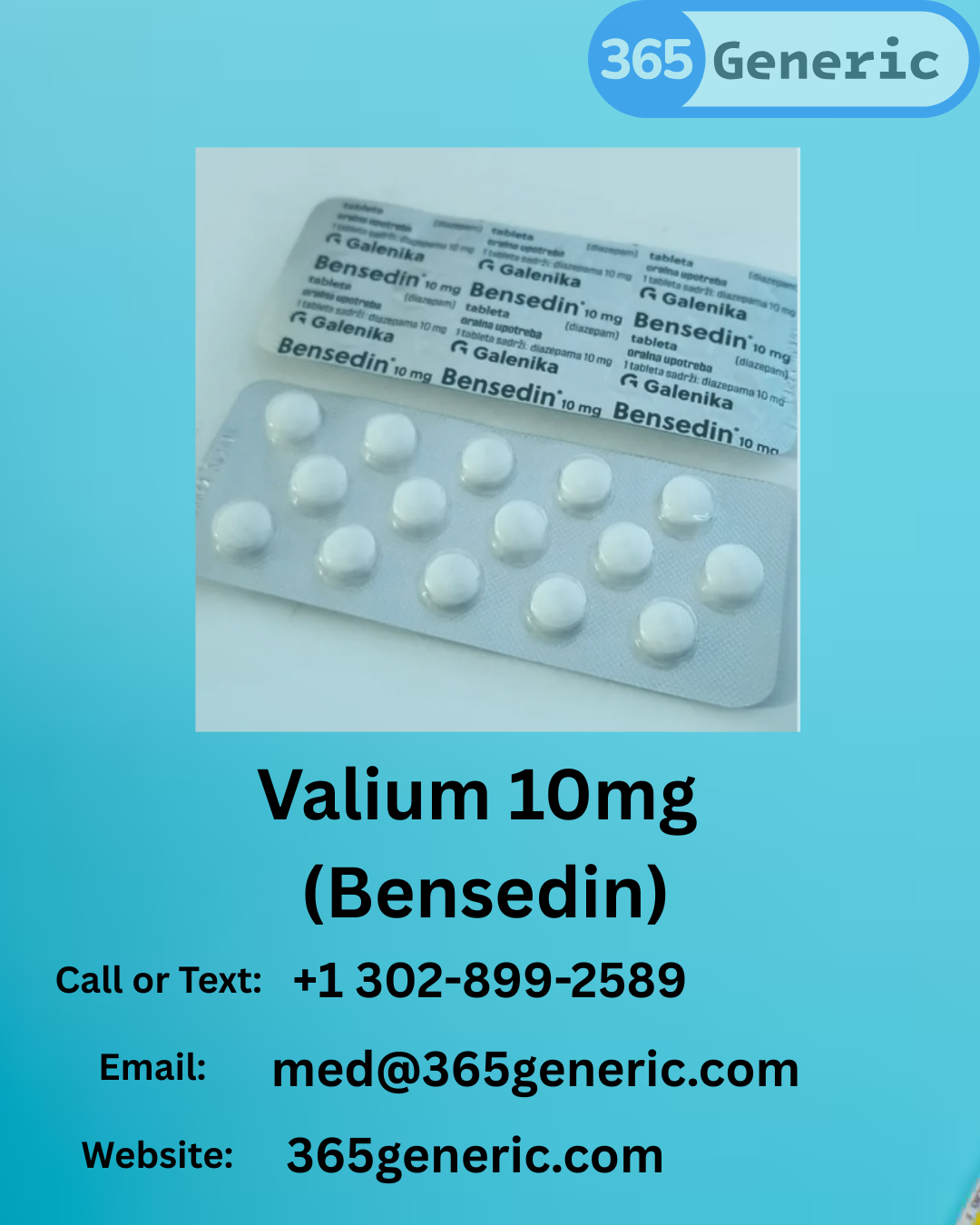 Buy Valium 10mg Online | Bensedin